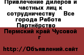 Привлечение дилеров и частных лиц к сотрудничеству. - Все города Работа » Партнёрство   . Пермский край,Чусовой г.